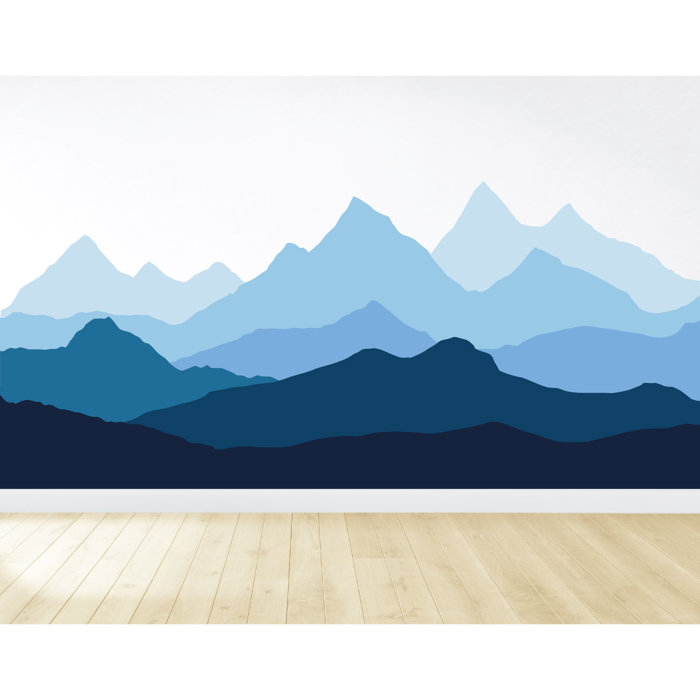 Foundry Select Mountain and Forest Wall Decal Wayfair Canada